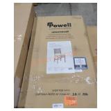 Cam Back Brown Folding Chair
