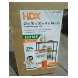 HDX 24" x 30" x 14" Shelving Unit
