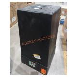 Bloem Finley 25" Black Square Planter