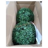 13" Decorative Foliage Ball