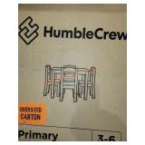 Humble Crew Wood Table & 4 Chairs