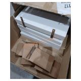 Furrino Wall Mount Shelves - Set of 4 White