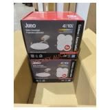 (1) Case Juno Wafer Downlights