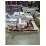Skid Assorted Vinyl Plank Flooring