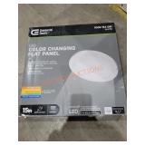 LED Color Changing Flat Panel