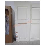 30" x 80" White Slab Door