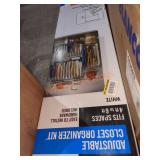 Everbilt Adjustable Closet Organizer Kit