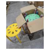 5 Piece Stool Set