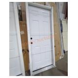 Jeld Wen 32" x 80" Steel 6-Panel Fire Door