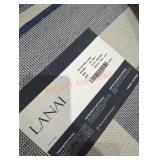 Lanai 9 x 12 navy area rug