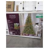 7.5ft Elegant Twinkling Grand Fir LED Pre-lit Tree