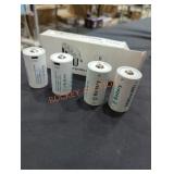 Rechargeable 1.5V USB Li-ion D Batteries