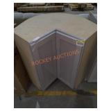 35" x 21" Corner Cabinet