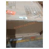 White Freestanding Kitchen Pantry with Drawer and