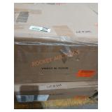 White Freestanding Kitchen Pantry with Drawer and