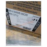 4" wafer-thin 5CCT LED Downlight, Switchable White