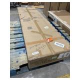 FUFU AND GAGA Steel & Oak TV Stand