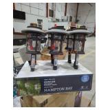 1 Hampton Bay open stock pathway lights 6 pk