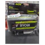 Ryobi 40v 4 ah battery