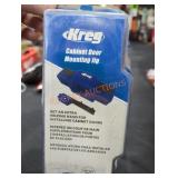 Kreg cabinet door mounting jig