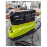 Ryobi 18v 4 ah battery and charger