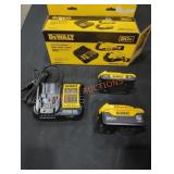 DeWalt 20v Battery & Charger Kit (Grade: B+)