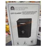 Architectural mailboxes city classic wall mount
