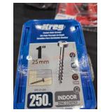 Kreg 1" 250 ct pocket hole screws