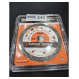 Ridgid diamond plate 4.5" saw blade