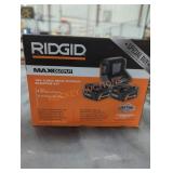 Ridgid 18v 4 ah max output starter kit