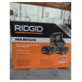 Ridgid 18v 4 ah max output starter kit