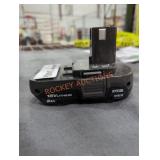 Ryobi 18v 2 ah battery
