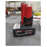 Milwaukee M12 xc 4 ah battery