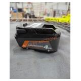 Ridgid 18v 4 ah battery