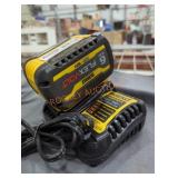 DeWalt 20v/60v flex volt 6 ah battery and charger