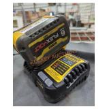 DeWalt 20v/60v flex volt 6 ah battery and charger