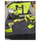 Ryobi 18V 5-Tool Combo (Grade: C)