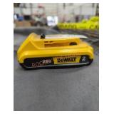 DeWalt 20v 2 ah battery