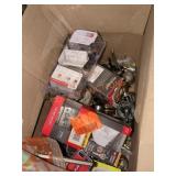 Box Lot Of Assorted Home Improvement Items