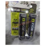 Ryobi 3 ah USB batteries