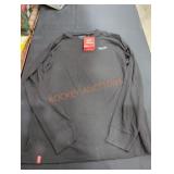 Milwaukee Long Sleeve Hybrid Tee, XL Black