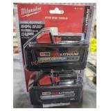 Milwaukee M18 high output xc 6 ah batteries