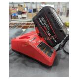Milwaukee M18 forge hd 12 ah battery and charger