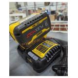 DeWalt 20v/60v flex volt 9 ah battery and charger