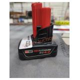 Milwaukee M12 xc 6 ah battery