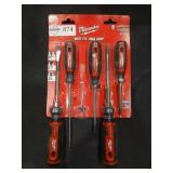 Milwaukee 6pc. Cushion Grip Screwdriver Set