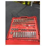 Milwaukee 3/8" Drive Socket Set, SAE/Metric
