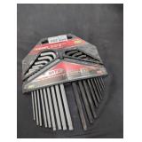 Husky 18 PC non-slip hex key set