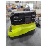 Ryobi 18v 4 ah battery and charger