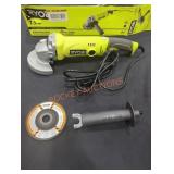 Ryobi Corded 4.5" Angle Grinder (Grade: A)